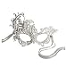 Samantha Peach Stunning Silver Renaissance Lace Masquerade Mask