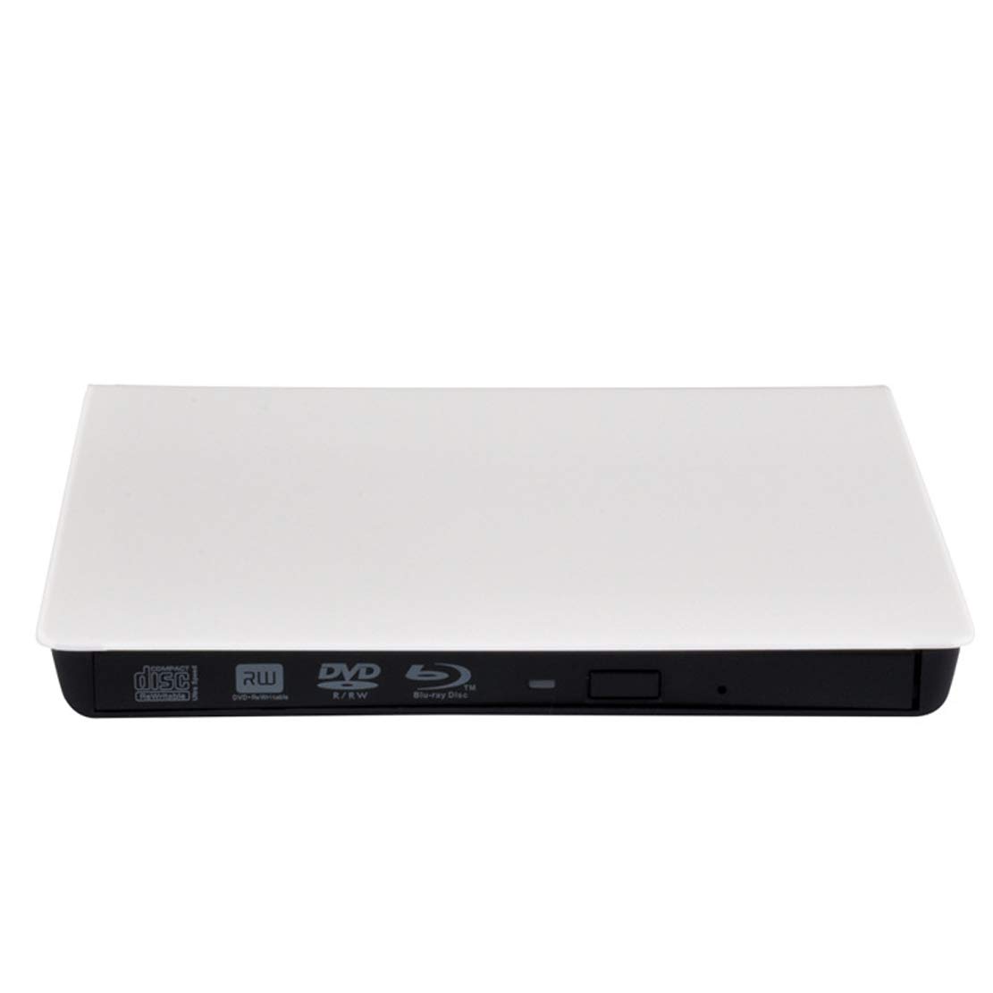 unità Ottica Esterno Raggio Blu unità CD/Dvd USB 3.0 CD/Dvd +/- RW Bruciatore Rewriter Supporto 4k,White