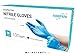 Produktbild EUROPAPA 100x Nitrilhandschuhe Box Einweghandschuhe, Einmalhandschuhe, Untersuchungshandschuhe, Nitril Handschuhe, puderfrei, ohne Latex, unsteril, latexfrei, disposible gloves (M, Blau)