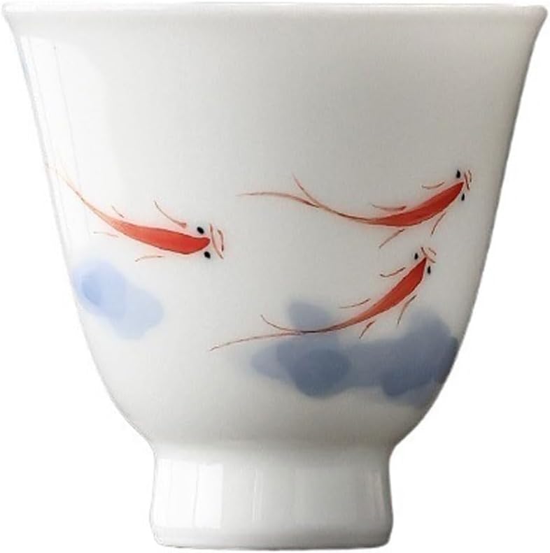 GSOUL Kungfu Tea cup Afternoon Tea Kung Fu Set Cups Hand-painted Ceramic Brewing Personal Host For Drinking Small Tea Cups