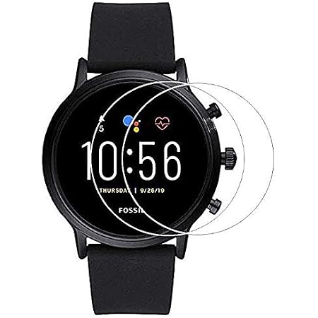 Amazon.com: Fossil Gen 5 Carlyle HR Protector de pantalla de vidrio  templado – 2 unidades Classic anti golpes y arañazos grado militar  protector de pantalla Fossil Carlyle HR (Gen 5 Smartwatch) : Celulares y  Accesorios