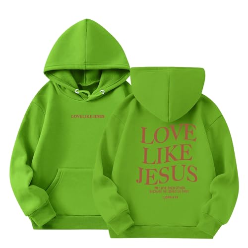 Hoodie Cute Girls Sweatshirt Hoodie Fall Loose Letter Print Shirts Long Sleeve Winter Sweater With Pocket 3-14 Years