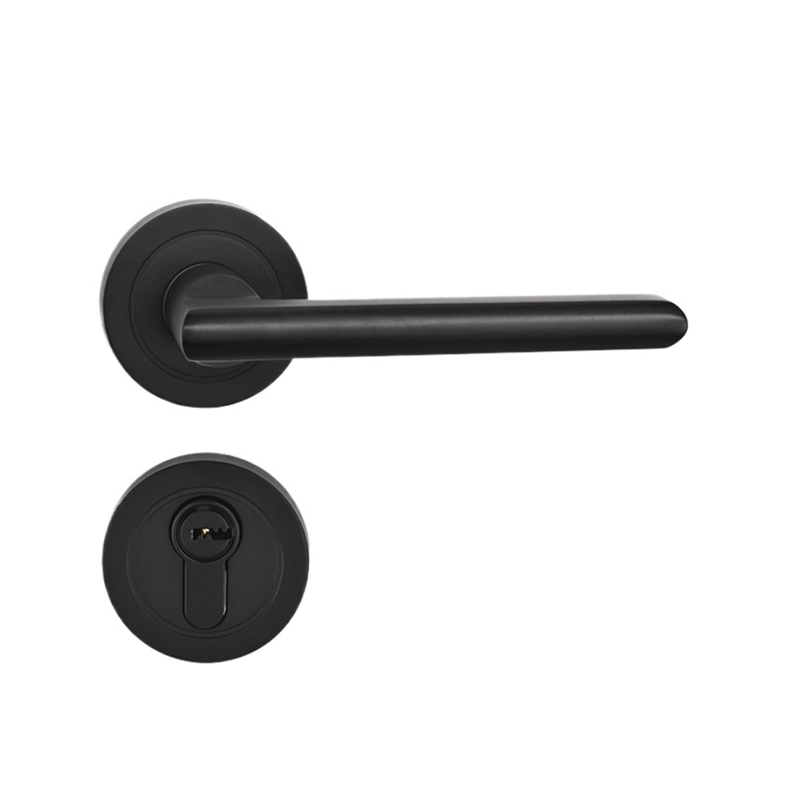 Kfvmvtdw One Color Zinc Alloy Simple Split Lock -009 Interior