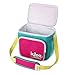 Igloo 90s Retro Collection Square Lunch Box Cooler with Front Pocket and Adjustable Strap, Insulated Leakproof Lunch Cooler Bag, Reusable Lunch Tote