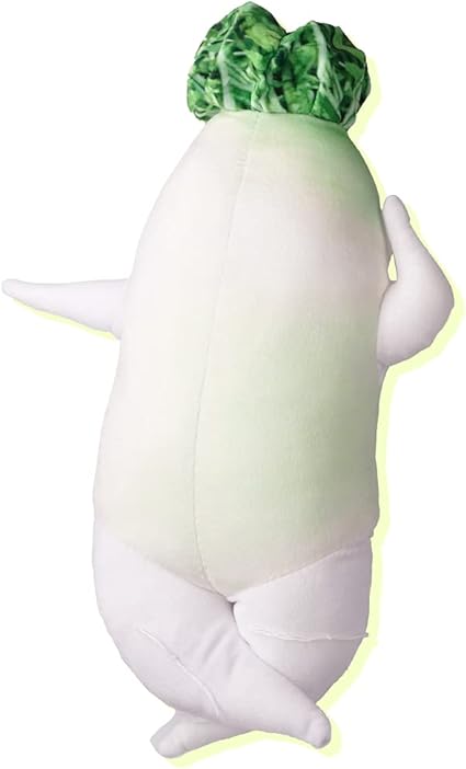 Amazon セクシー大根モチーフ ぬいぐるみ 抱き枕 クッション もちもち インテリア おもちゃ プレゼント 全長40cm 抱き枕 オンライン通販