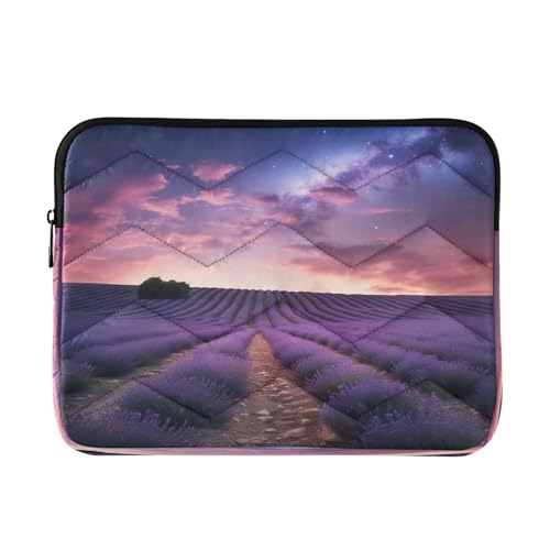 Funda para portátil 13-14 pulgadas lavanda impermeable miniatura 1
