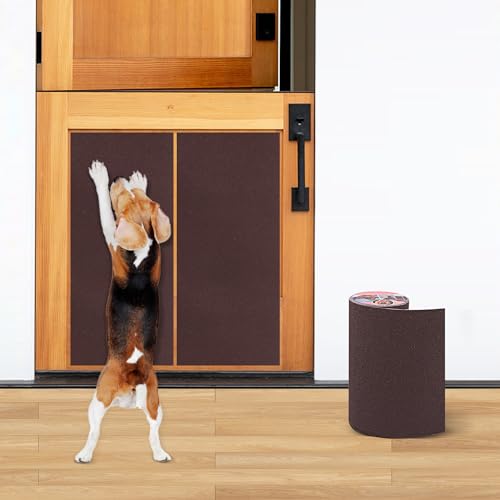 Pet Nail Self Adhesive Replacement Emery Paper Fits Most Dog Scratch Pad Cat Litter Box DIY on The Places Where Pets Like to Scratch Alternatives to Cat and Dog Nail Clippers (10in*13ft, Brown) Pet Nail Self Adhesive Replacement Emery Paper Fits Most Dog Scratch Pad Cat Litter Box DIY on The Places Where Pets Like to Scratch Alternatives to Cat and Dog Nail Clippers (10in*13ft, Brown)