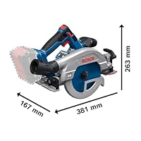 Bosch PRO 18V System Akku-Kreissäge GKS 18V-57-2 GX (inkl. L-BOXX, ohne Akku/Ladegerät) – Ansicht 5