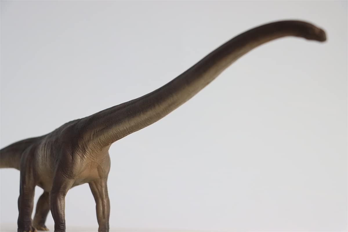 PNSO 1:45 Mamenchisaurus ER-MA Figure Realistic Prehistoric Sauropoda Animal PVC Collector Toys Mamenchisauridae Dinosaur Art Model Decoration Gift for Adult