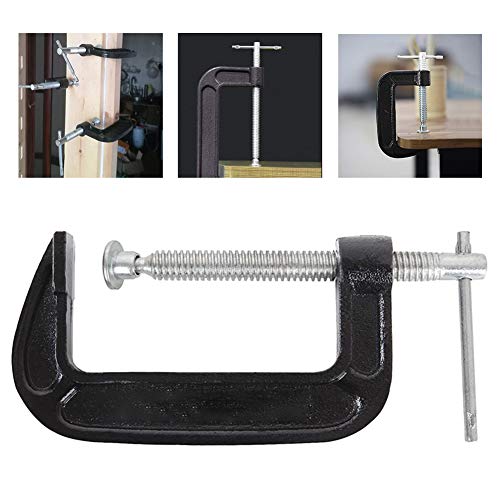 Zeromall 4 Inch C-Clamp Set, Heavy Duty Steel C Clamp Industrial Strength C Clamps For Woodworking thumb #6