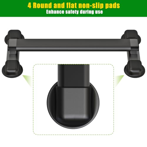 Image of Steel Calf Raise Bar, Calf Raise Block with Anti Slip Platform