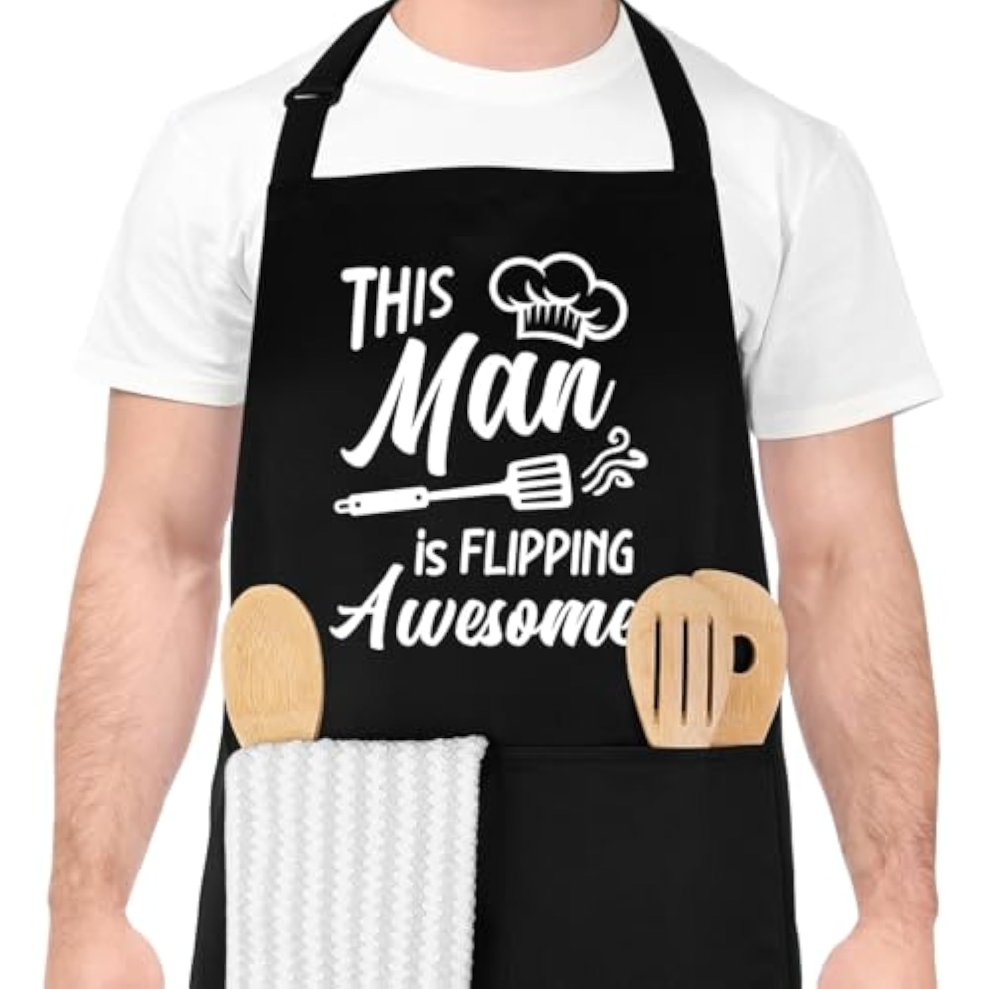 Funny Cooking Apron for Men, Gift for Cooking Enthusiasts