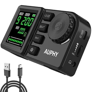 Digital Metronome Rechargeable for Guitar/Drum/Violin/Cello/Ukulele/Saxophone/Clarinet