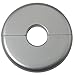 JJHXSM 2pcs Pipe Hole Air Conditioning Hole Decorative Cover 22x80mm Snap On Silver Round Cover Round Escutcheon Plate