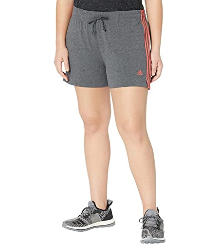 Short Essentials Slim 3 Bandes Adidas femme vetement de sport en coton extensible