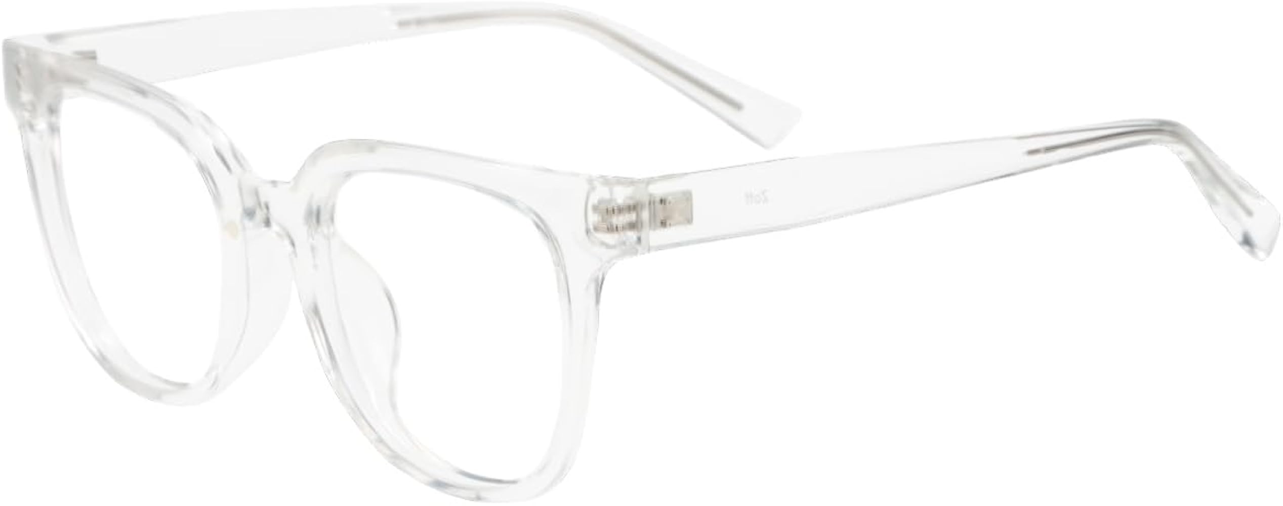 Amazon | [ゾフ] ウェリントン型 メガネ (クリア) | TREND STYLE | 小