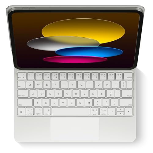 edaiser ���C�����X �}�W�b�N�L�[�{�[�h�P�[�X Apple iPad ��11���� (A16) 2025 & iPad ��10���� 10.9�C���`�p �X�}�[�g�}���`�^�b�`�g���b�N�p�b�h RGB�o�b�N���C�g �I�t�z���C�g