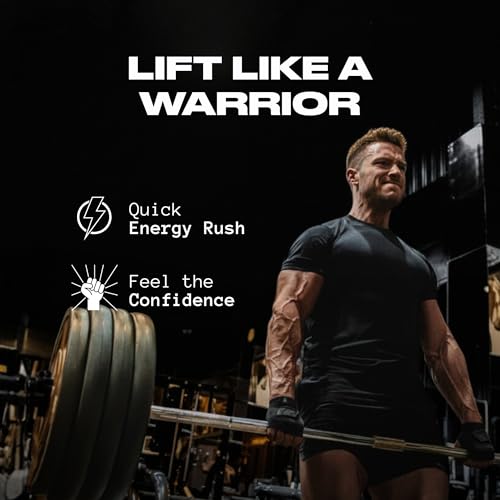 Image of Chamberofgods Warlord Ammonia Smelling Salt for Powerlifting & Strength athletes | Crystal formula for heavy lifts (Pack of 2)