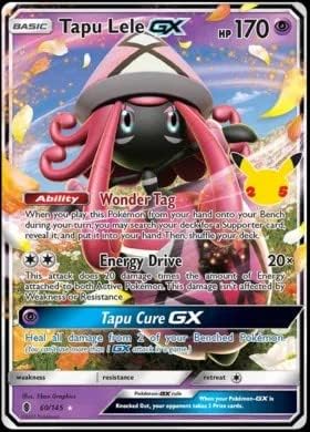 Pokemon - Tapu Lele GX - 60/145 - Colección Celebraciones Clásica