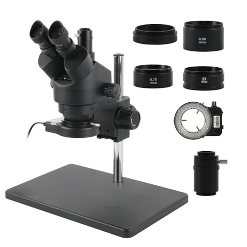 �������ώ@ 48MP VGA HDMI USB 2K 4K �f�W�^�� Microscopio �J���� 3.5X-90X �T�C�}���œ_�O����̌����� PCB �d�b�͂񂾕t���C���ɓK���Ă��܂�(3.5x-90x)