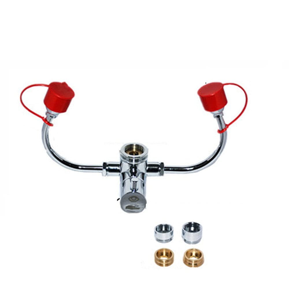 Buy DEWUFAFA Eye Wash Station Faucet ed, Emergency Eyewash Station for