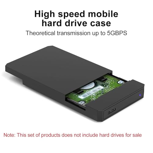 Caja externa USB 3.1 gen 2 para disco 2.5 pulgadas miniatura 5