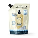 A LA MAISON Fresh Sea Salt Natural Hand Wash Made with Essential Oils - Biodegradable, Plant-Based, Vegan, Cruelty-Free 33.8 Fl Oz, 1 Pack