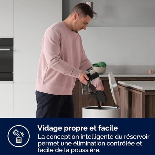 Aspirateur Sans Sac Electrolux EL61C2GRN – 600 W, Technologie Cyclonique, 12 m Rayon - vue 7