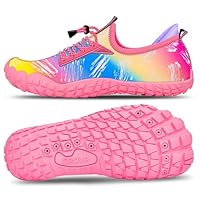 Crova Chaussures Aquatiques Enfants Chaussures d'eau Garçons Filles Antidérapant Séchage Rapide Chaussures de Plage Piscine Surf