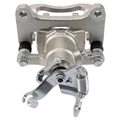 Image of TRQ Front and Rear Brake Caliper Set Zinc Coated Brackets Compatible with 2016-2019 Chevrolet Malibu