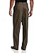 Savane Men's Flat Front Performance Chino Pant