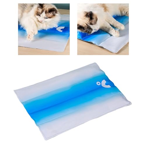 Coussin doux pour chats d'exception - Tapis de refroidissement portable et pliable haute densité
