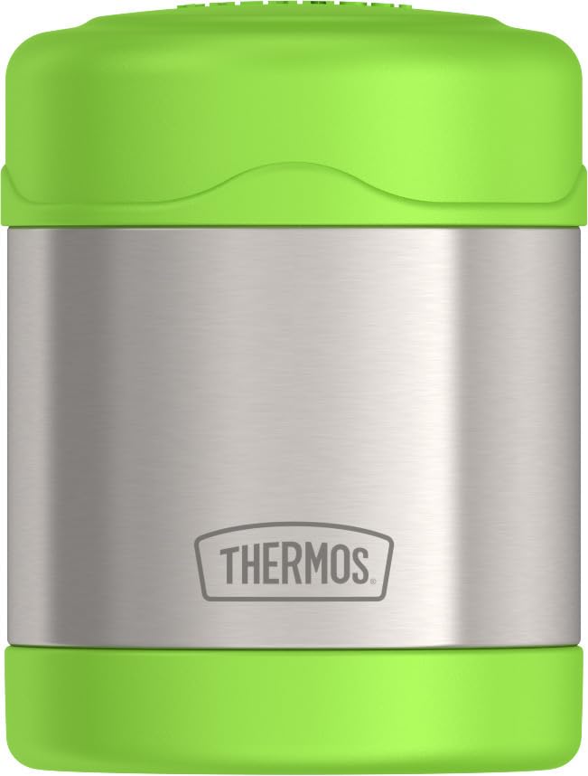 THERMOS FUNTAINER Insulated Food Jar, 10 Ounce, Kid Friendly Food Jar, Lime