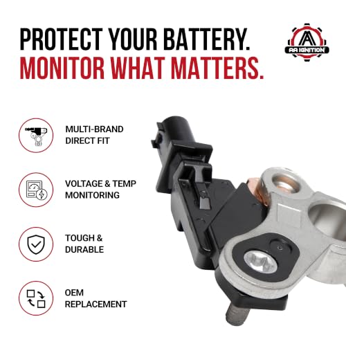 Battery Current Sensor Replacement by AA Ignition - Fits Chrysler, Fiat, Dodge, Honda, Jeep, Ram - Challenger, Charger, Viper, 500, Civic, CRV, Cherokee, Wrangler, 1500-4692269AI, 38920-TR0-A02 by AA Ignition - Image 2