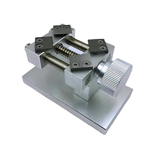 Herramienta de reparación de relojes, removedor de correa de reloj ajustable, soporte de caja de reloj, accesorio esencial para relojeros y técnicos de reparación