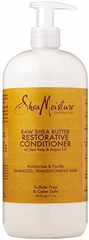 SheaMoisture Raw Shea Butter Restorative Conditioner, 34 oz.