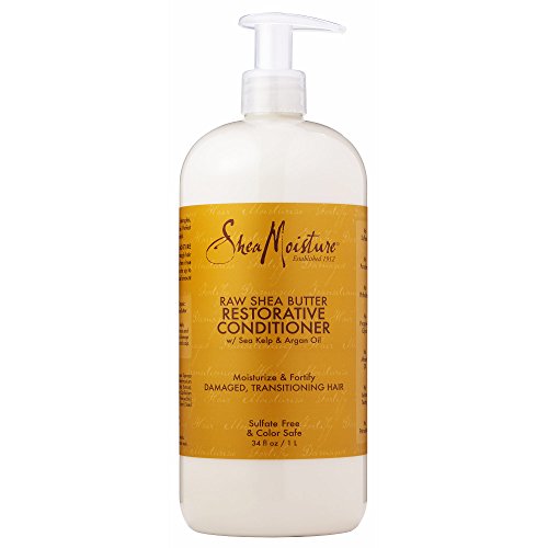 SheaMoisture Raw Shea Butter Restorative Conditioner, 34 oz.