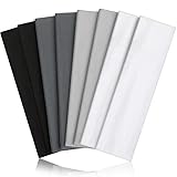 Headbands for Women 8PCS [Summer-Exclusive Headband], Non Slip Sports Headband Elastic Soft Running Fashion Headband Absorb Sweat Headbands for Men for Women for Working Out, Travel