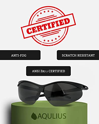 Image of Aqulius 3pk Shooting Glasses - Safety Glasses - Eye Protection for Shooting Range, Tactical Shooting Goggles