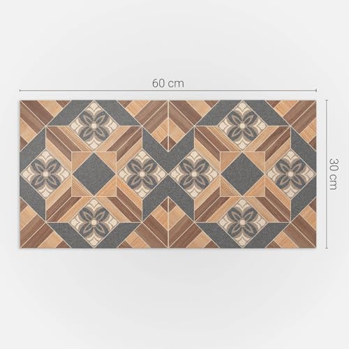 Panneau durable vinyle 60x30 cm PVC imperméable et rectangulaire pour intérieur - 5