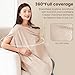 Stilltuch | Stillschal für unterwegs | Nursing Cover | Breastfeeding Cover | Vielseitig Einsetzbar & Bequem und Tragbar (Beige)