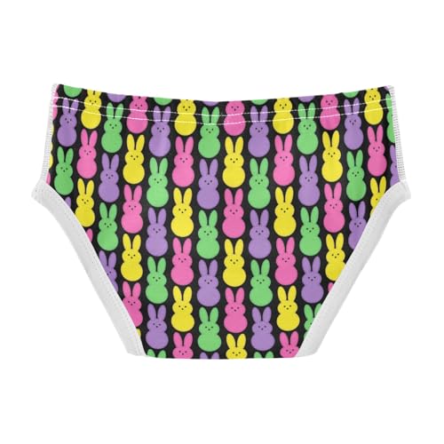 Boys' Exclusive Briefs Toddler Underwear 95% Combed Cotton Boxerbriefs 2T Multicolored Rabbit Pattern 142