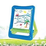 Blow up Easel for Kids Outside, Blow Up Art Easel for Kids, Double-Sided Inflatable Kid Art Easel, Outdoor & Indoor, Reusable and Portable Standing Easel, Not Pigment (1)