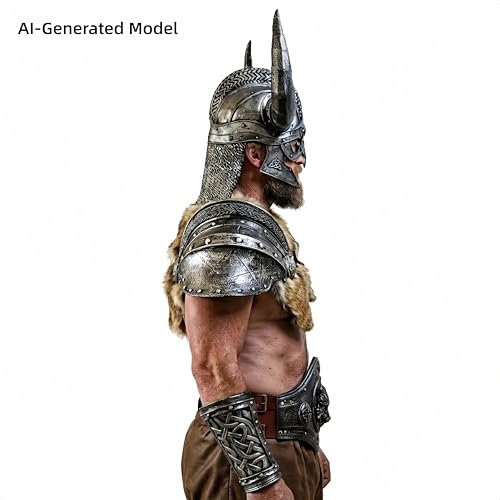 LOOYAR Viking Wolf PU Foam Armor Set for LARP, Cosplay & Halloween by LOOYAR - Image 7