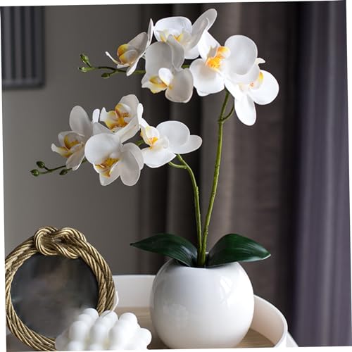 Fleurs artificielles de décoration d'intérieur et plante d'orchidée