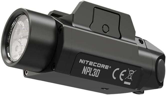 VALUE BUNDLE: Nitecore NPL30 High Performance Universal Weapon Light -1200 Lumens w/ NPL20 weapon light -460 Lumens and batteries Included