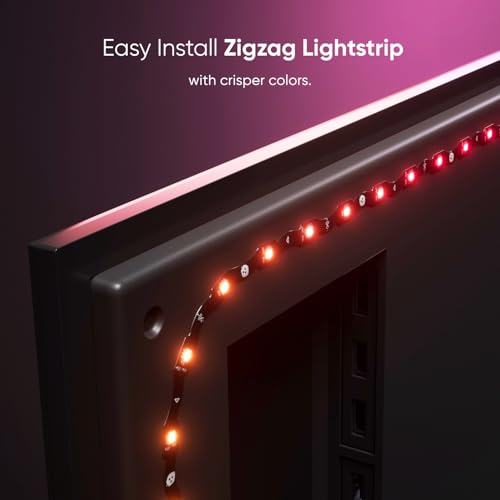 4D - Kit di sincronizzazione TV e striscia luminosa indirizzabile intelligente, retroilluminazione LED per TV, illuminazione polarizzata per home theater e console di gioco (per TV e monitor - Illuminazione - Immagine 3