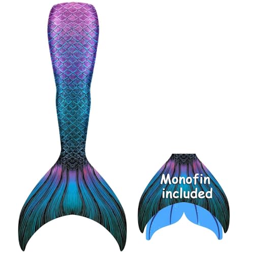 Superband Mermaid Tails for Swimming for Adults with Monofin
