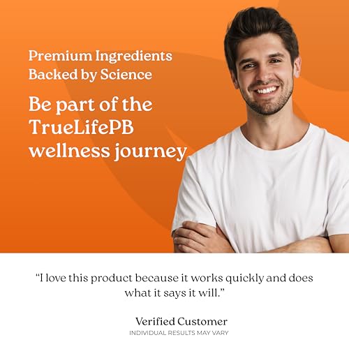 Image of NatureCity True-Life-PB Shelf Stable Blend Prebiotics and Probiotics for Women and Men - Digestive Gut Health Supplements for Women and Men - Dairy Free - (30 Veggie Capsules)