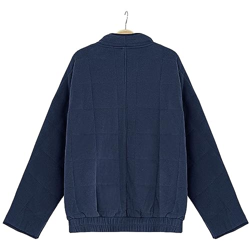 SHAOBGE Women's Quilted Lightweight Jackets Casual Puffer Jacket Warm Winter Bomber Coats Oversized Zip Up Outerwear Pockets3